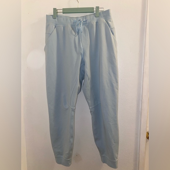 Lululemon City Sweat Joggers light blue size large - Picture 1 of 4